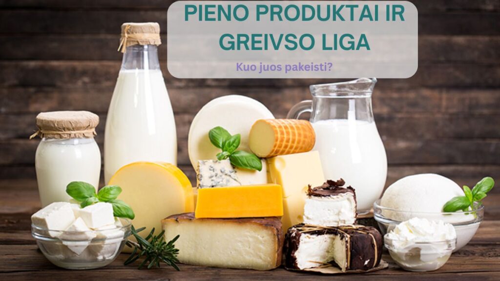Natūralūs pieno produktai ant stalo: jogurtas, varškė ir kefyras sergant Greivso liga